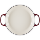 Cast Iron Signature Shallow CasseroleGarnet image number 5